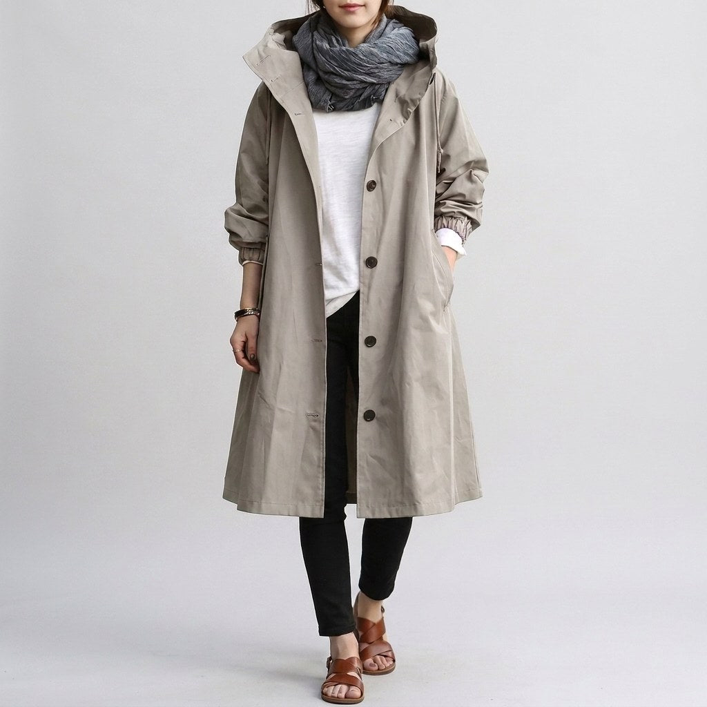 Christiane | Damen Regenjacke im Oversized-Schnitt, Wasserdichte Regenjacke | Nomad NTS