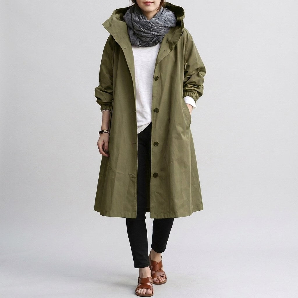 Christiane | Damen Regenjacke im Oversized-Schnitt, Wasserdichte Regenjacke | Nomad NTS