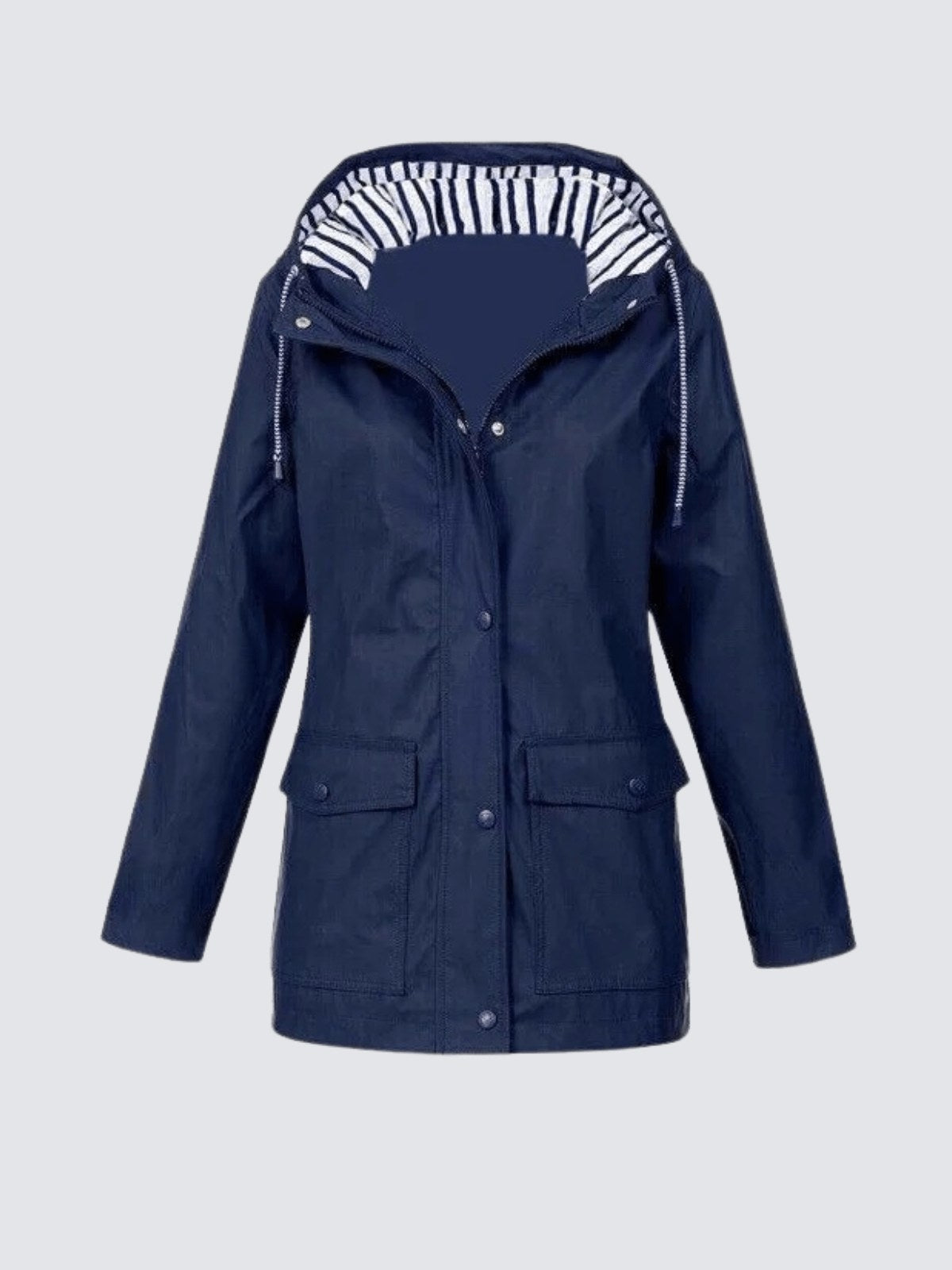 Christine | Damen wasserdichte leichte Windjacke, wasserabweisende Outdoor-Jacke | Nomadnts | Black