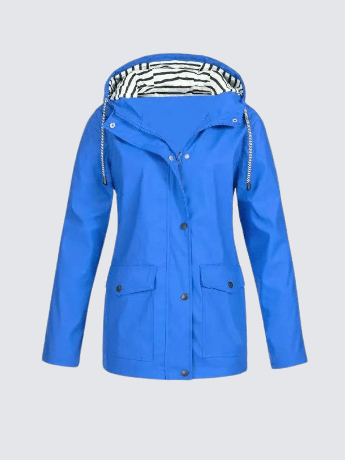 Christine | Damen wasserdichte leichte Windjacke, wasserabweisende Outdoor-Jacke | Nomadnts | Grey