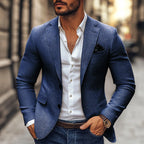 Christoph | Herren Slim Fit Sakko Einknopf, Eleganter Blazer | Nomad NTS