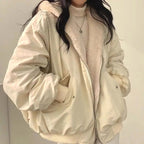 Clara | Damen Doppellagige Winterjacke, Elegante Jacke mit Wärmeisolierung | Nomad NTS | Beige