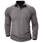 Claus | Herren Langarm-Poloshirt, Modernes Poloshirt | Nomad NTS