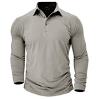 Claus | Herren Langarm-Poloshirt, Modernes Poloshirt | Nomad NTS
