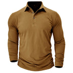 Claus | Herren Langarm-Poloshirt, Modernes Poloshirt | Nomad NTS