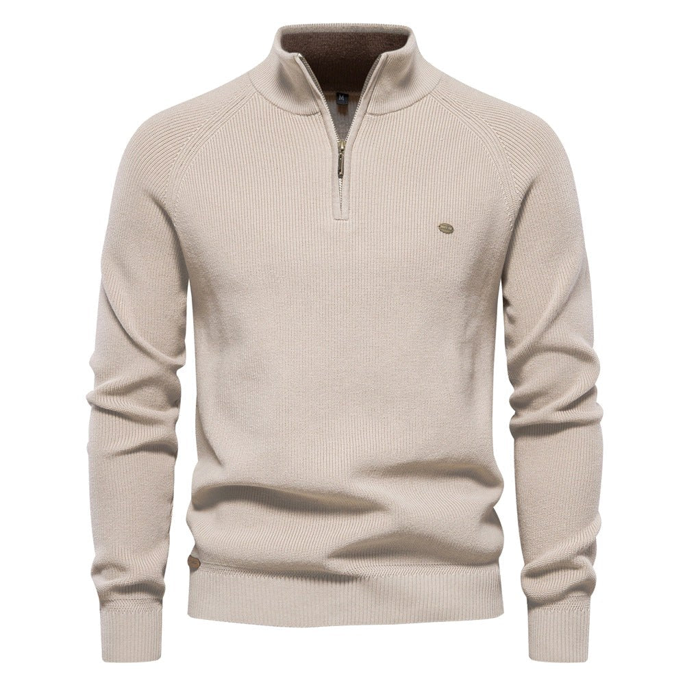 Colin | Herren weicher Baumwollmix-Pullover, zeitloser Herbstpullover | Nomadnts | Nomadnts
