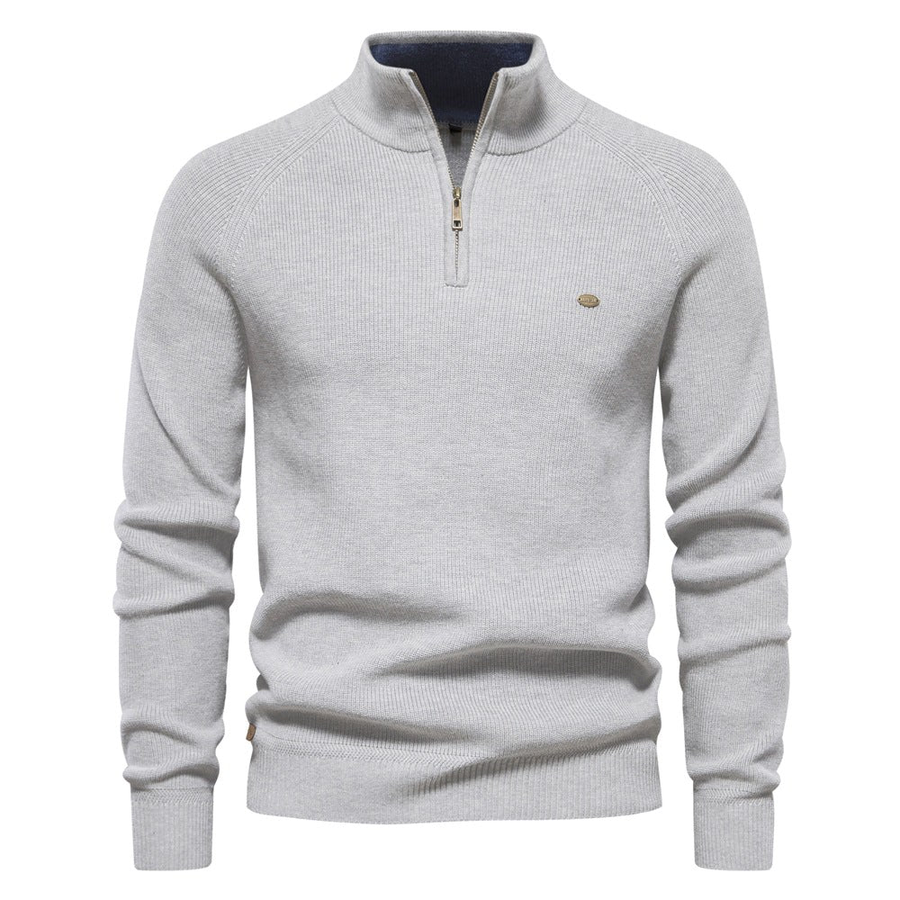 Colin | Herren weicher Baumwollmix-Pullover, zeitloser Herbstpullover | Nomadnts | Nomadnts