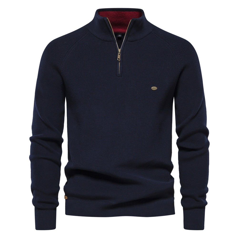 Colin | Herren weicher Baumwollmix-Pullover, zeitloser Herbstpullover | Nomadnts | Nomadnts