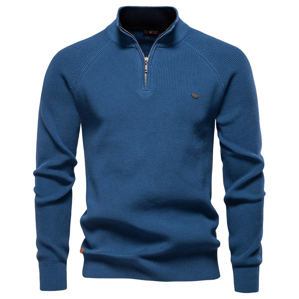 Colin | Herren weicher Baumwollmix-Pullover, zeitloser Herbstpullover | Nomadnts | Nomadnts