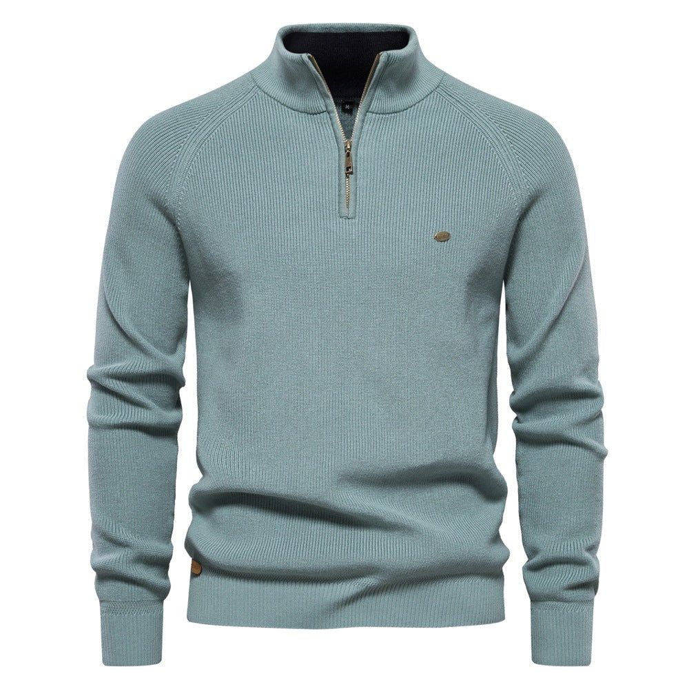 Colin | Herren weicher Baumwollmix-Pullover, zeitloser Herbstpullover | Nomadnts | Nomadnts
