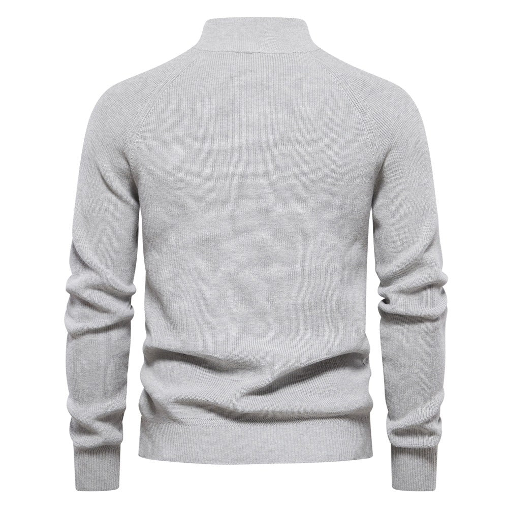 Colin | Herren weicher Baumwollmix-Pullover, zeitloser Herbstpullover | Nomadnts | Nomadnts