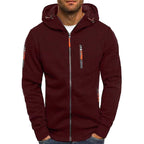 Connor | Herren Baumwoll-Kapuzenjacke mit Reißverschluss, normal geschnittener Hoodie | Nomadnts | Nomadnts