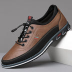 Conrad | Herren Leder-Schnürschuhe Cognac, strukturierte Oxford Schuhe | Nomad NTS