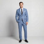 Damian | Herrenanzug mit Strukturiertem Schnitt und Wollmischung, Eleganter Zweiteiliger Anzug | Nomad NTS