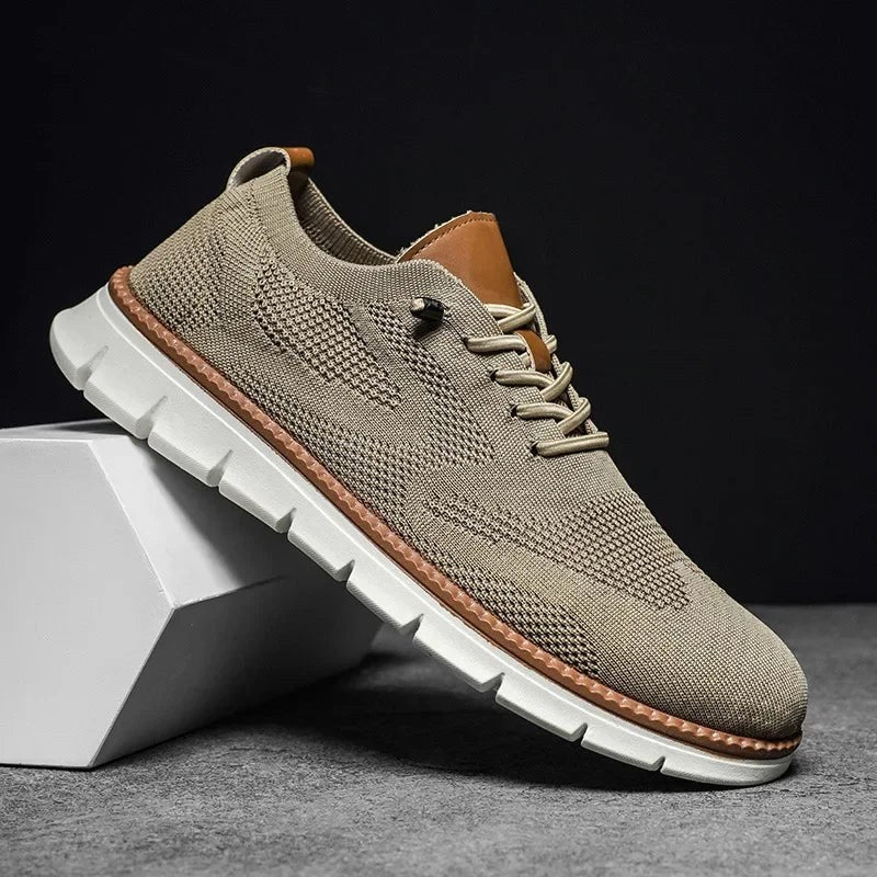 Darren | Herren handgefertigte Leder-Wanderschuhe, atmungsaktive Komfortschuhe | Nomadnts | Nomadnts