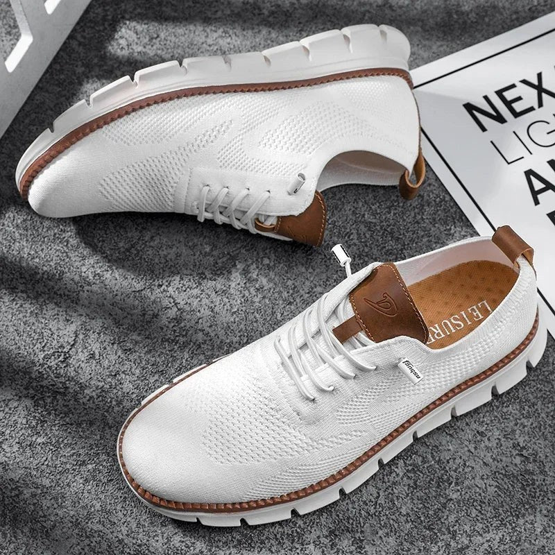 Darren | Herren handgefertigte Leder-Wanderschuhe, atmungsaktive Komfortschuhe | Nomadnts | Nomadnts