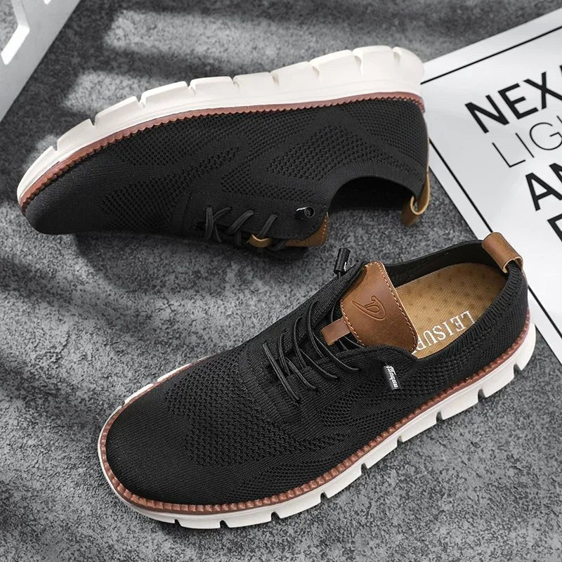Darren | Herren handgefertigte Leder-Wanderschuhe, atmungsaktive Komfortschuhe | Nomadnts | Nomadnts