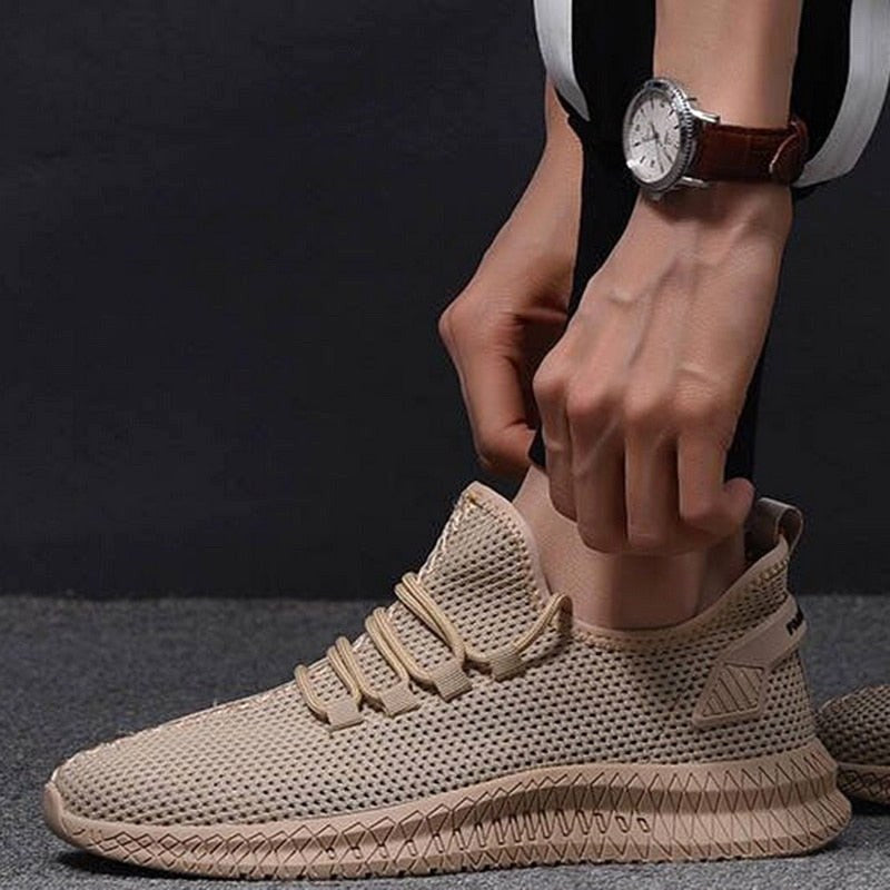 Dawid | Herrensneaker Leicht mit Mesh-Struktur, Sportliche Alltags-Turnschuhe | Nomad NTS