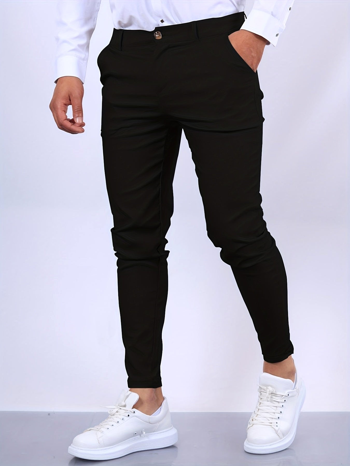Desmond | Herren Skinny-Fit Stretch-Chino, moderne, schmal zulaufende Hose | Nomadnts | Nomadnts
