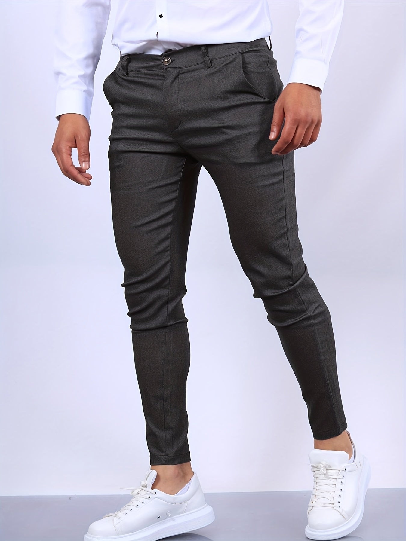 Desmond | Herren Skinny-Fit Stretch-Chino, moderne, schmal zulaufende Hose | Nomadnts | Nomadnts