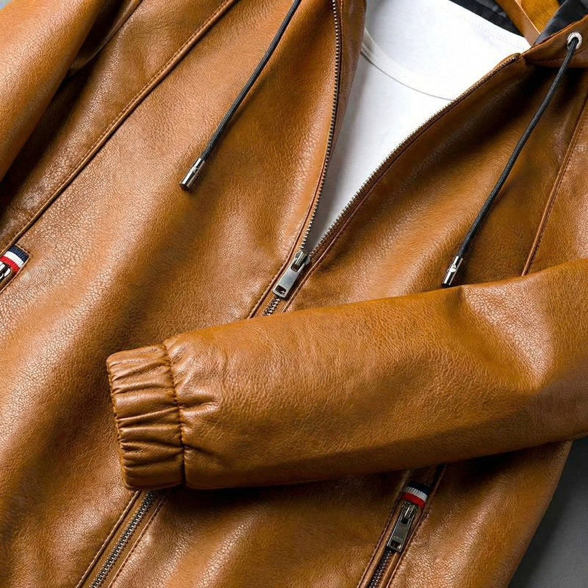 Devin | Herren-Kapuzenjacke mit klaren Linien, strukturierte Herbstjacke | Nomadnts