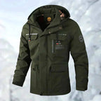 Dirk | Herrens Wasserdichte Outdoorjacke, Winddichte Herbstjacke | Nomad NTS | Groen