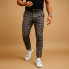 Dominic | Herren Karohose, modern geschnittene Anzughose | Nomadnts | Nomadnts