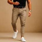 Dominic | Herren Karohose, modern geschnittene Anzughose | Nomadnts | Nomadnts