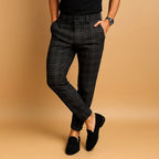 Dominic | Herren Karohose, modern geschnittene Anzughose | Nomadnts | Nomadnts