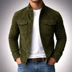Dominik | Herren-Blazer mit strukturiertem Schnitt, elegante Herrenjacke | Nomad NTS | Green