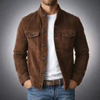 Dominik | Herren-Blazer mit strukturiertem Schnitt, elegante Herrenjacke | Nomad NTS | Black