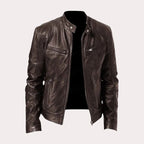 Douglas | Herren Premium-Lederjacke, klassisch tailliert geschnittene Jacke | Nomadnts | Nomadnts