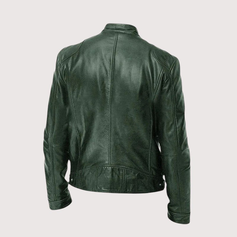 Douglas | Herren Premium-Lederjacke, klassisch tailliert geschnittene Jacke | Nomadnts | Nomadnts