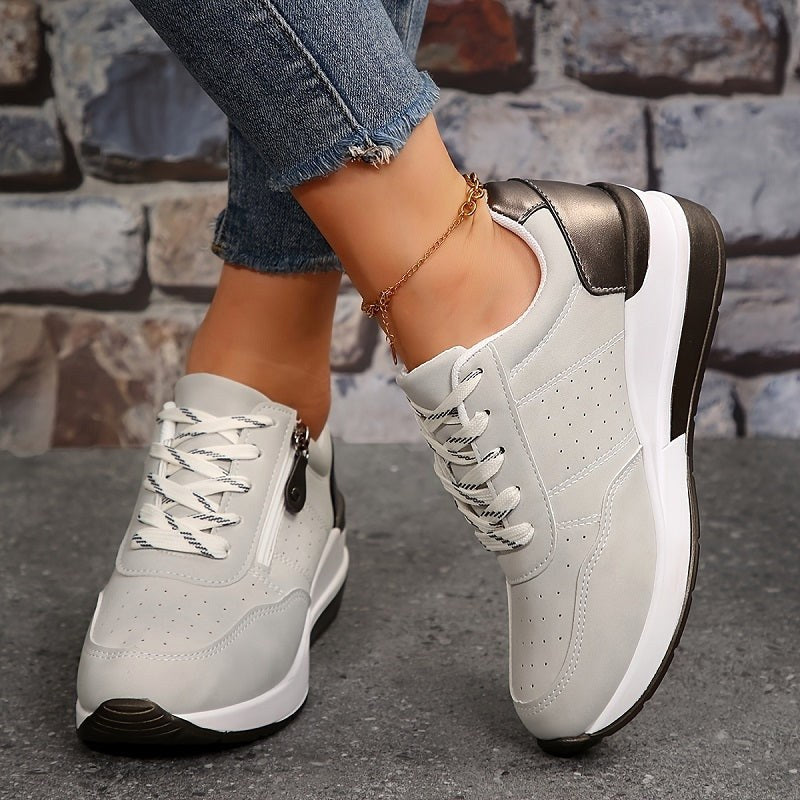 Edith | Damen orthopädische Sneaker, bequeme Slip-On-Schuhe | Nomadnts | Nomadnts