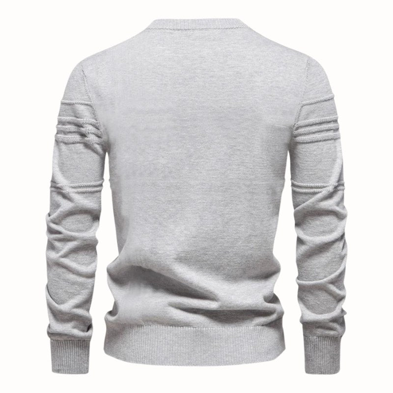 Edmund | Herren-Pullover mit Karomuster, Klassischer Strickpullover | Nomad NTS