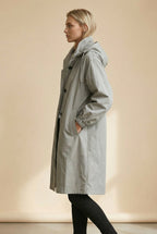 Elodie | Damen locker tailliert geschnittener Trenchcoat, beiger Herbstmantel | Nomadnts | Nomadnts