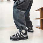 Emil | Herren-Sportschuhe mit geometrischem Muster, Schnürschuhe mit Profilsohle | Nomad NTS