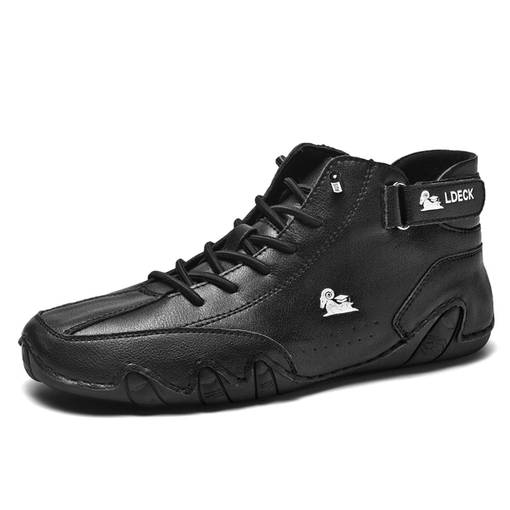 Emilia | Damen Wasserdichte Orthopädische Schuhe, Atmungsaktive Komfortschuhe | Nomad NTS | Schwarz