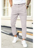 Erik | Herrenhose mit schmal zulaufendem Bein, Knöchellange Hose | Nomad NTS | Blau