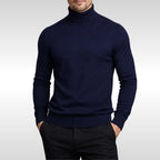 Erwin | Herren-Rollkragenpullover aus Feinstrick, Klassischer Herbst-Pullover | Nomad NTS | White