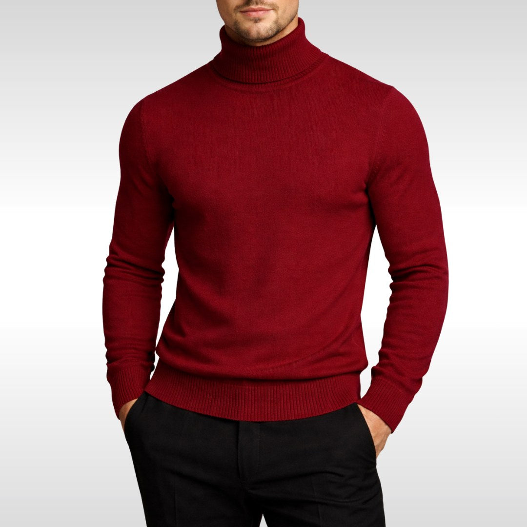 Erwin | Herren-Rollkragenpullover aus Feinstrick, Klassischer Herbst-Pullover | Nomad NTS