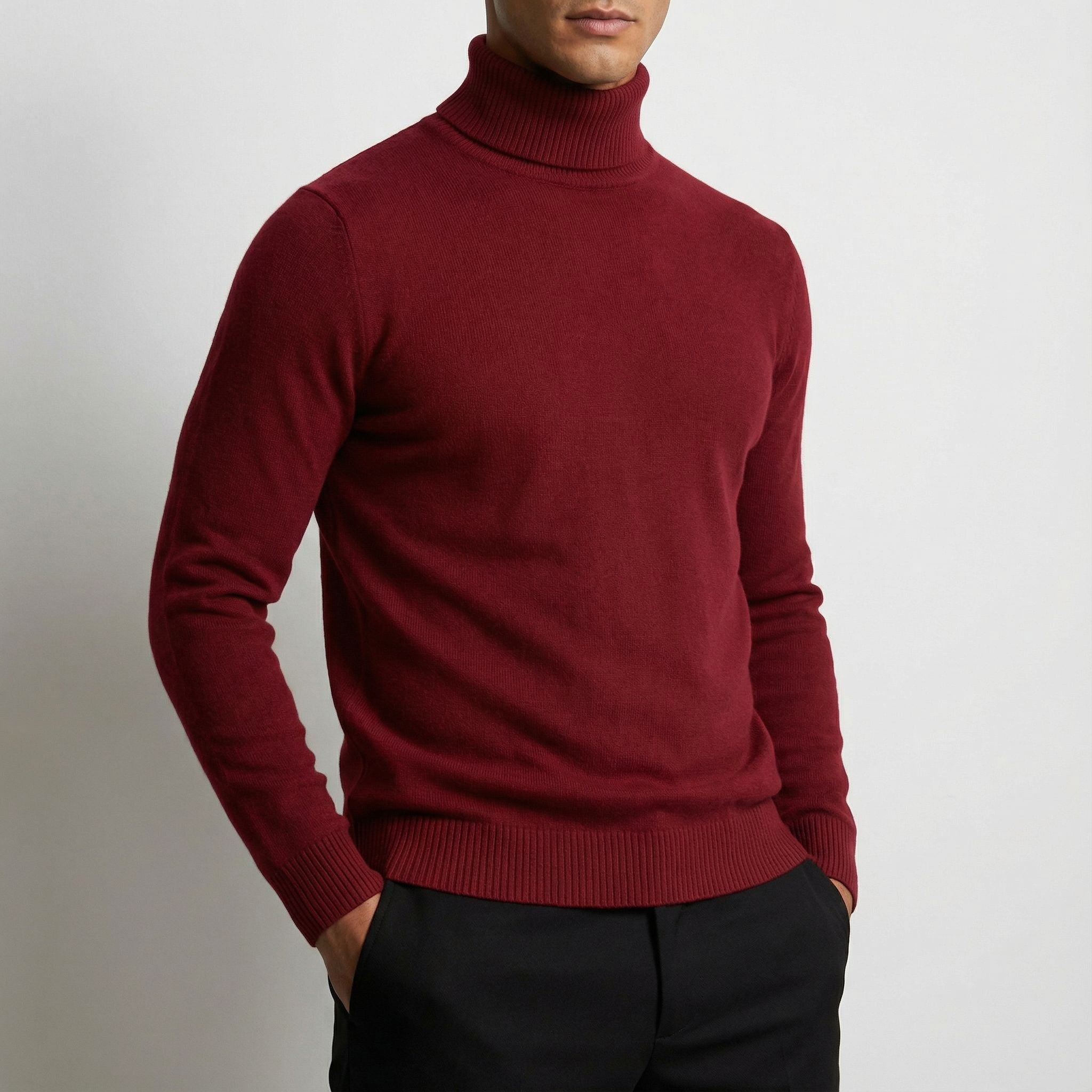 Erwin | Herren-Rollkragenpullover aus Feinstrick, Klassischer Herbst-Pullover | Nomad NTS