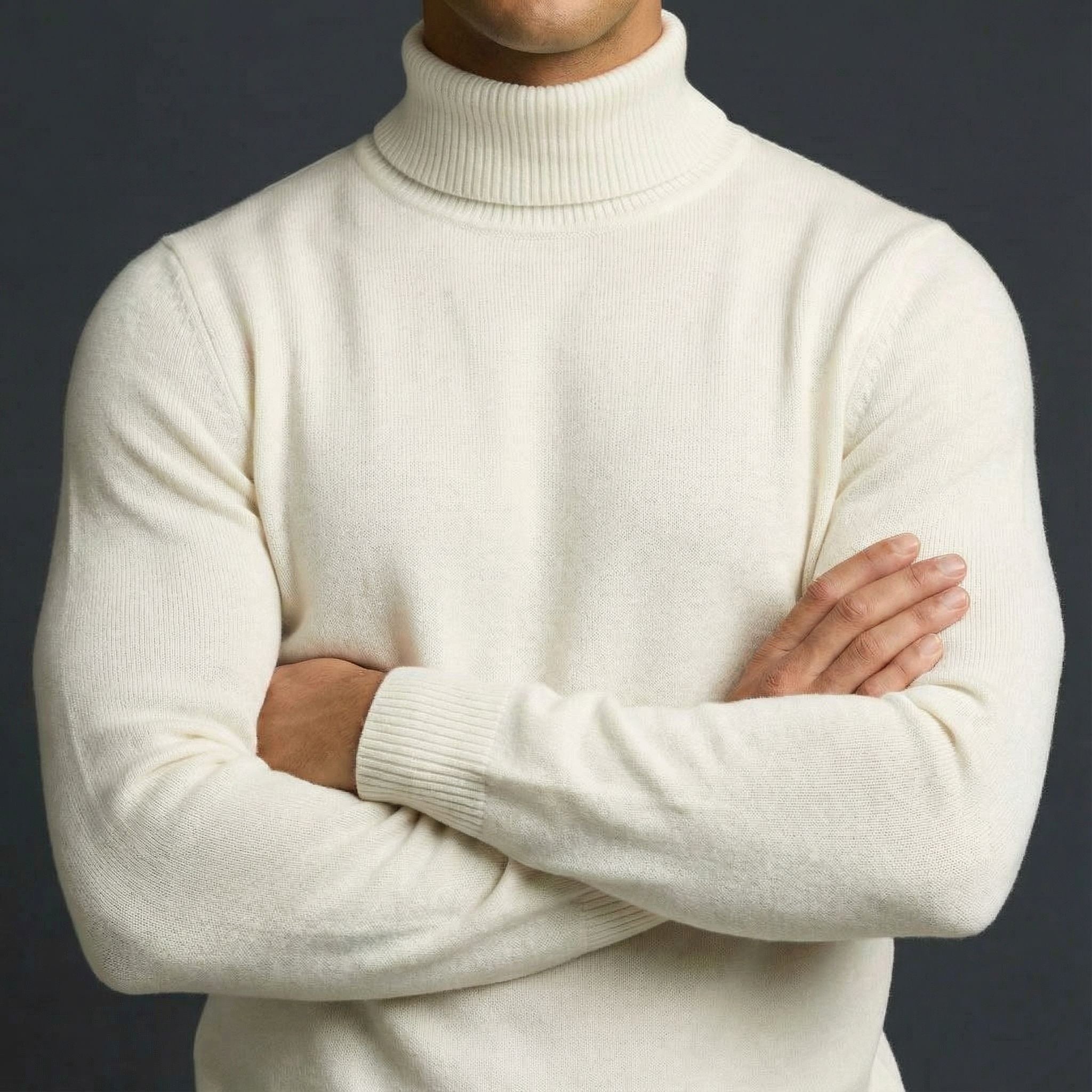 Erwin | Herren-Rollkragenpullover aus Feinstrick, Klassischer Herbst-Pullover | Nomad NTS