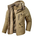 Ethan | Wärmende Herrenjacke mit Kälteschutz, winddichte Herbstjacke | Nomadnts | Blau