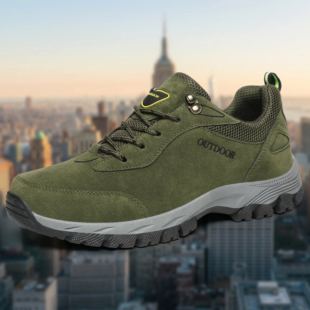 Ethan | Herren Wander- und Trekkingschuhe aus Wildleder und Mesh, Wanderschuhe mit Grip-Sohle | Nomadnts | Nomadnts