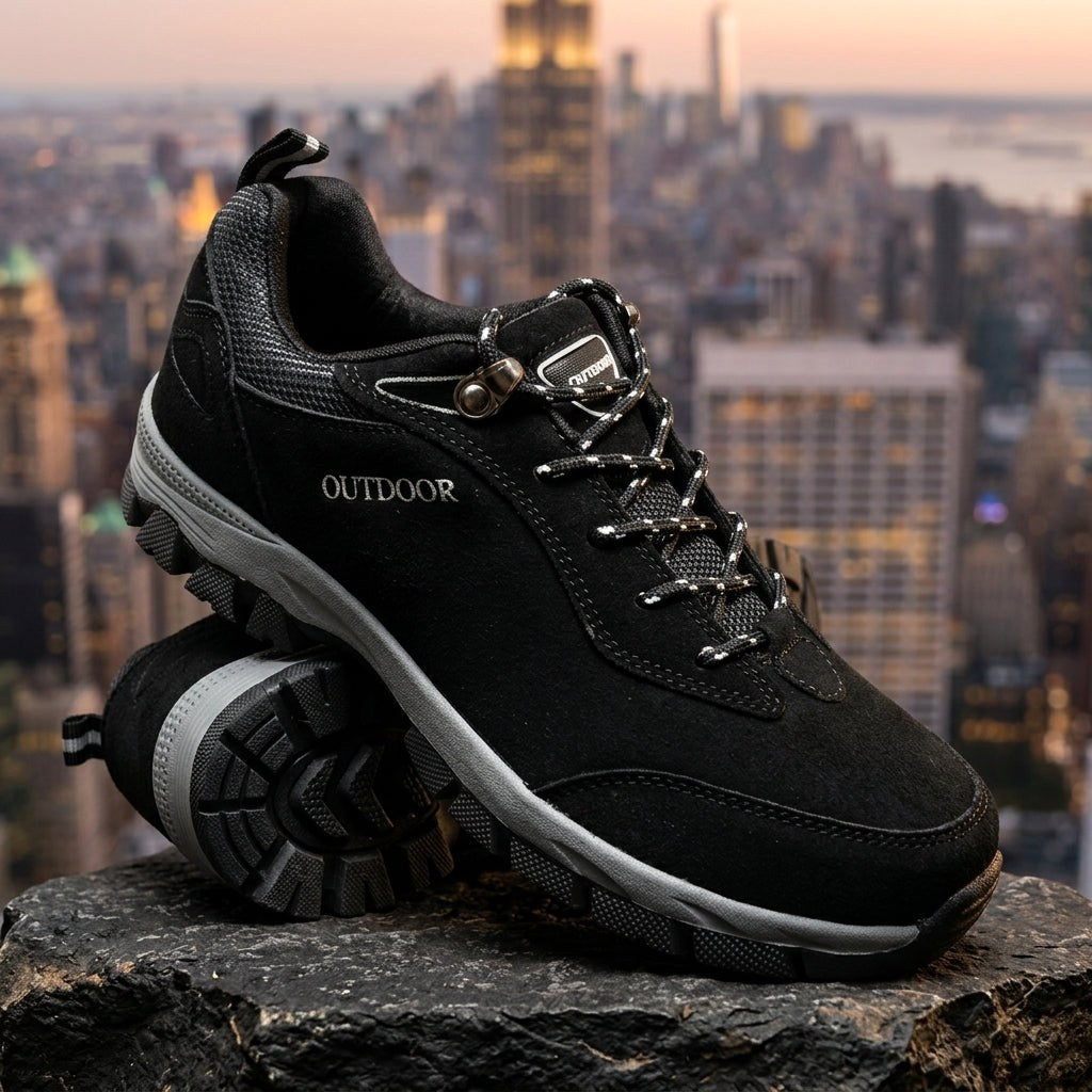 Ethan | Herren Wander- und Trekkingschuhe aus Wildleder und Mesh, Wanderschuhe mit Grip-Sohle | Nomadnts | Nomadnts