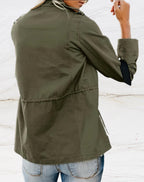 Evie | Damen strukturierte Utility-Jacke, Smart-Casual-Jacke | Nomadnts | Nomadnts