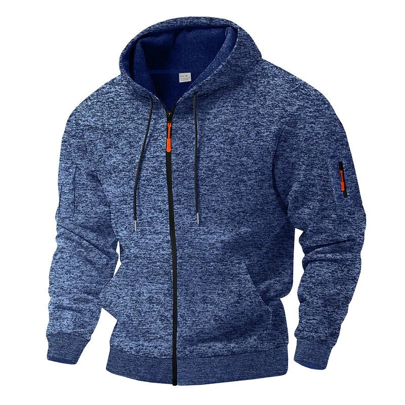 Falk | Damen Fleece-Jacke mit strukturiertem Design, Wärmende Herbst-Jacke | Nomad NTS | Koningsblauw