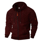 Falk | Damen Fleece-Jacke mit strukturiertem Design, Wärmende Herbst-Jacke | Nomad NTS | Donkergrijs