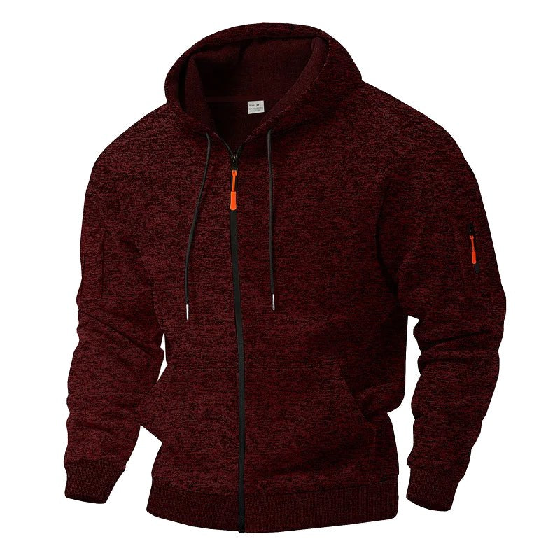 Falk | Damen Fleece-Jacke mit strukturiertem Design, Wärmende Herbst-Jacke | Nomad NTS | Donkergrijs